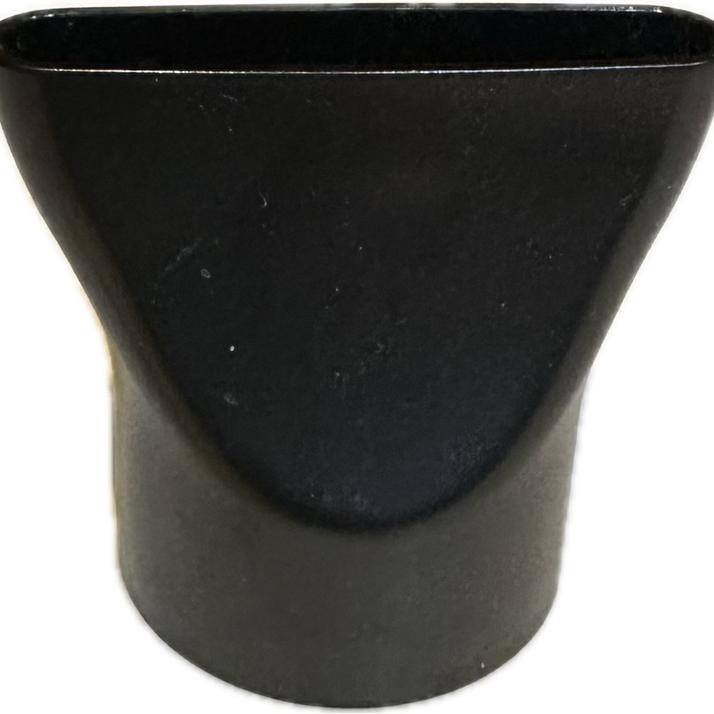 HAIR DRYER SHORT BLADE NOZZLE ATTACHMENT 2” BLACK BLOW DRYER STYLE SMOOTH BEAUTY